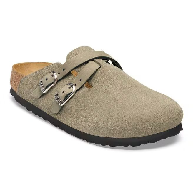 Blair - Suede Taupe - Etroite