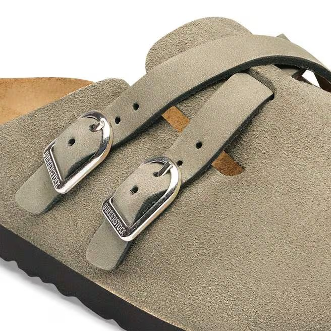 Blair - Suede Taupe - Etroite