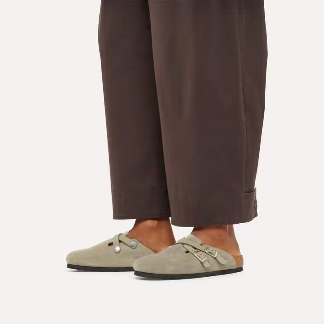 Blair - Suede Taupe - Etroite