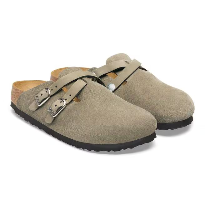 Blair - Suede Taupe - Etroite