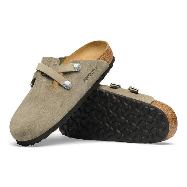 Blair - Suede Taupe - Etroite