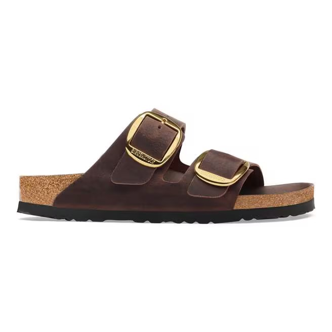Arizona Big Buckle - Cuir huilé Habana - Etroite
