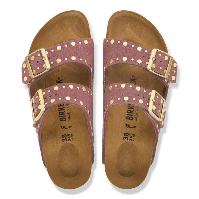 Arizona Rivet- Suede Pepper - Etroite