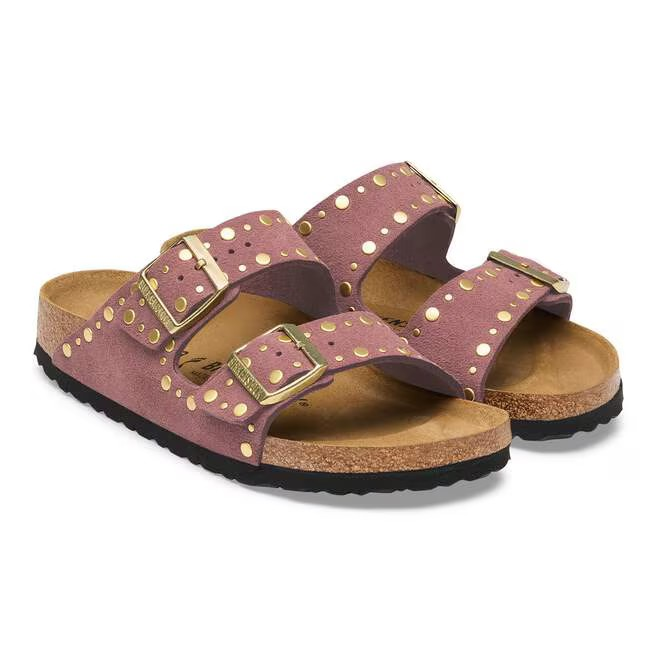 Arizona Rivet- Suede Pepper - Etroite