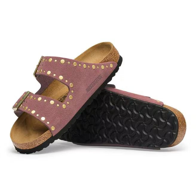 Arizona Rivet- Suede Pepper - Etroite