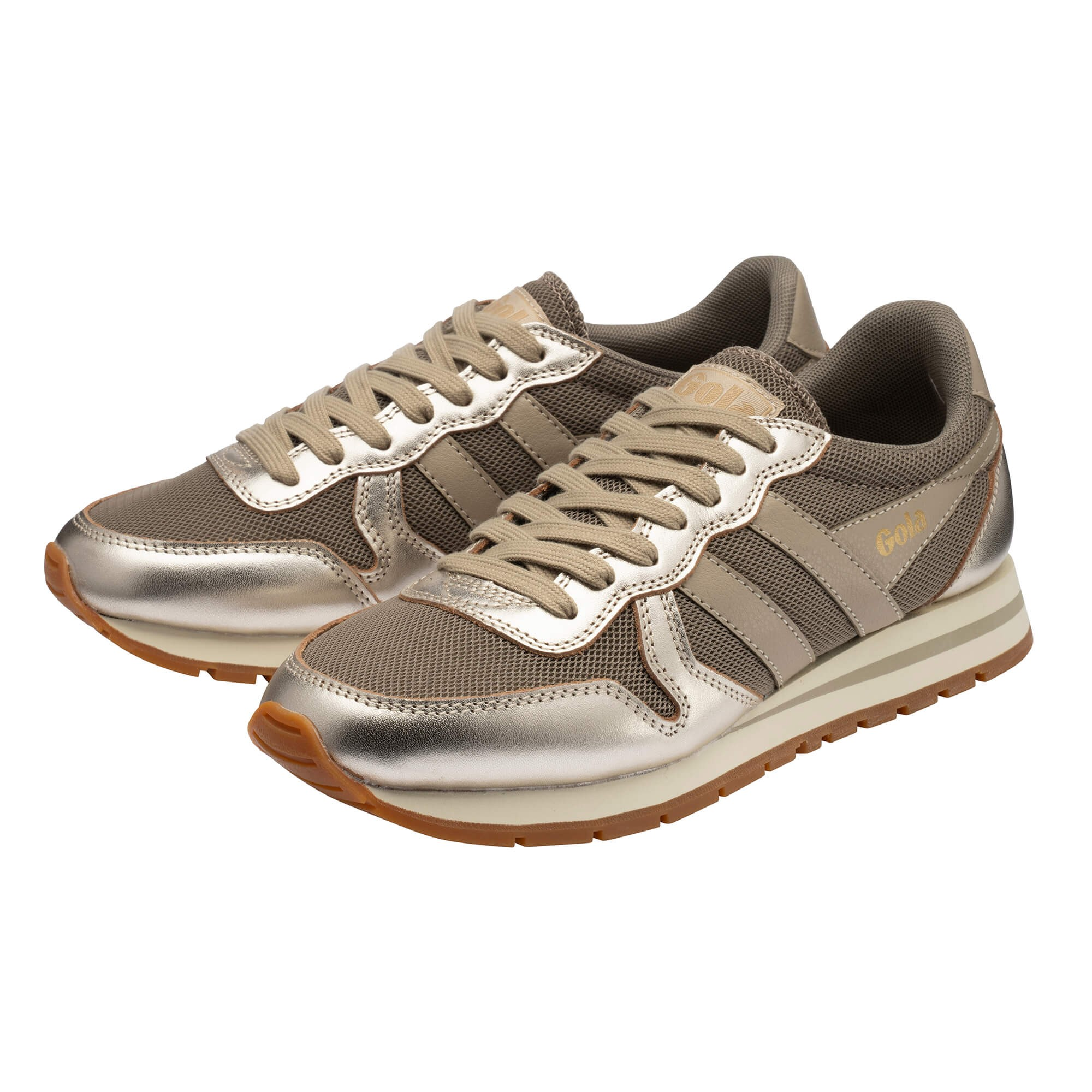 Daytona Glimmer Trainer Rhino/Gold/Bone