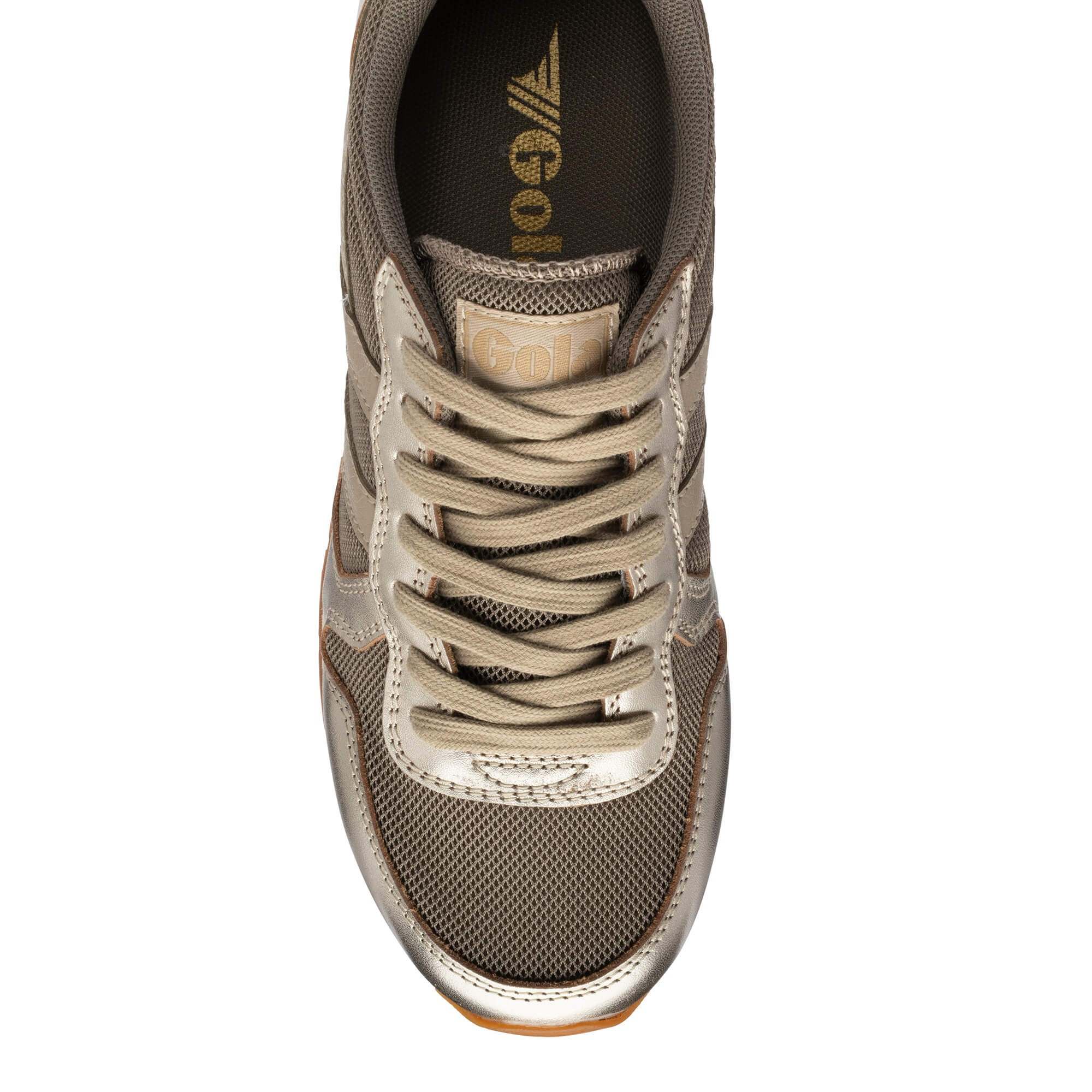 Daytona Glimmer Trainer Rhino/Gold/Bone