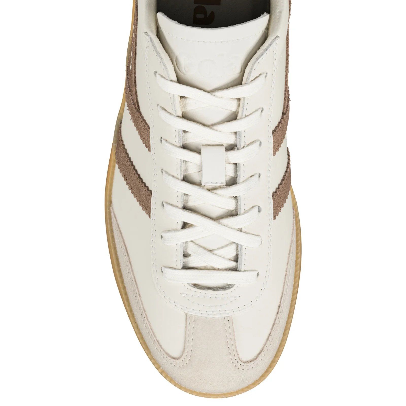 Viper Leather Trainer Off White/Bone/Otter/Gum