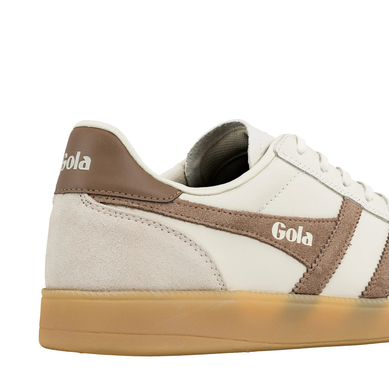 Viper Leather Trainer Off White/Bone/Otter/Gum