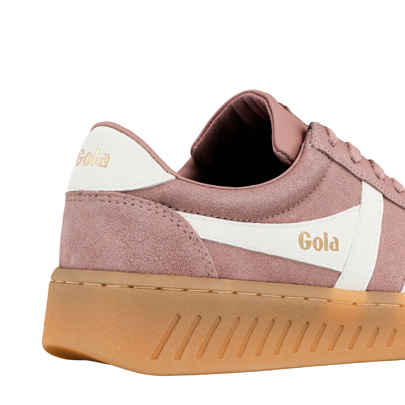 Grandslam Suede Trainer Brownrose/Off White/Gum