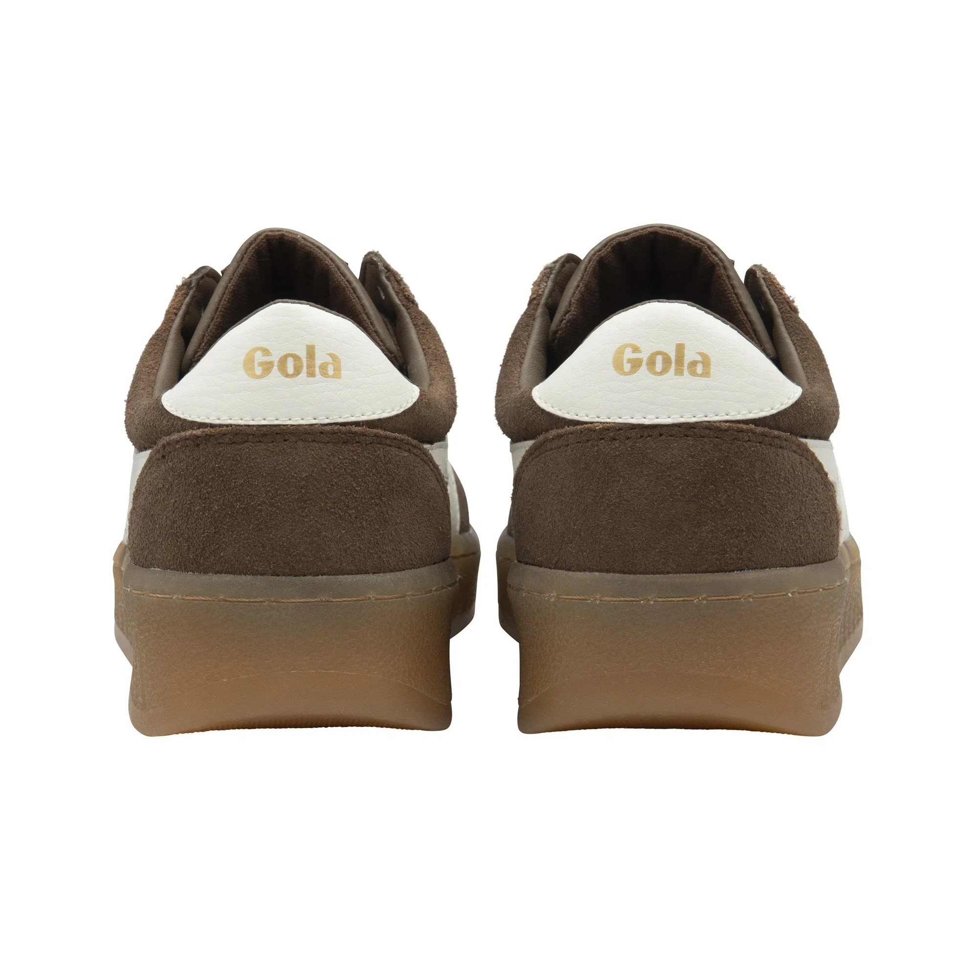 Grandslam Suede Trainer Otter/Off White/Gum