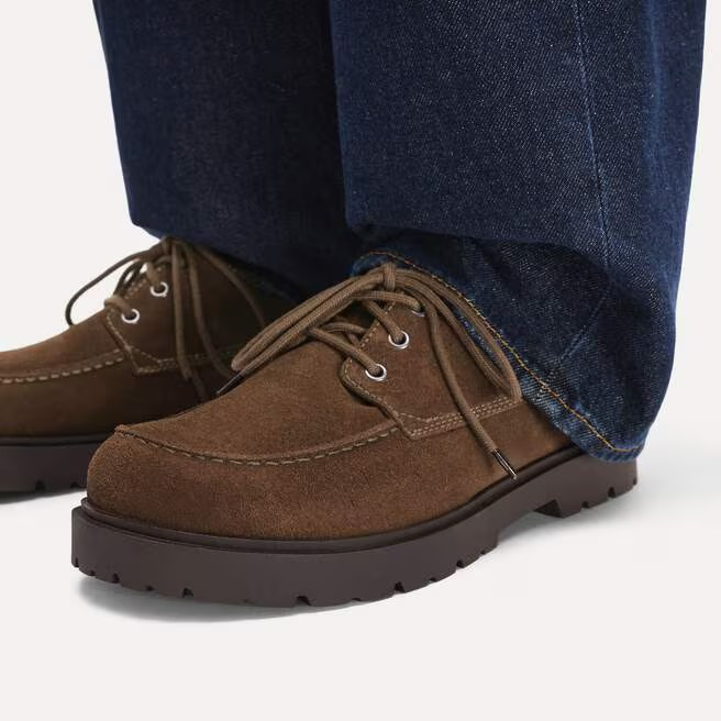 Highwood Moc Lace Low - Suede Carafe