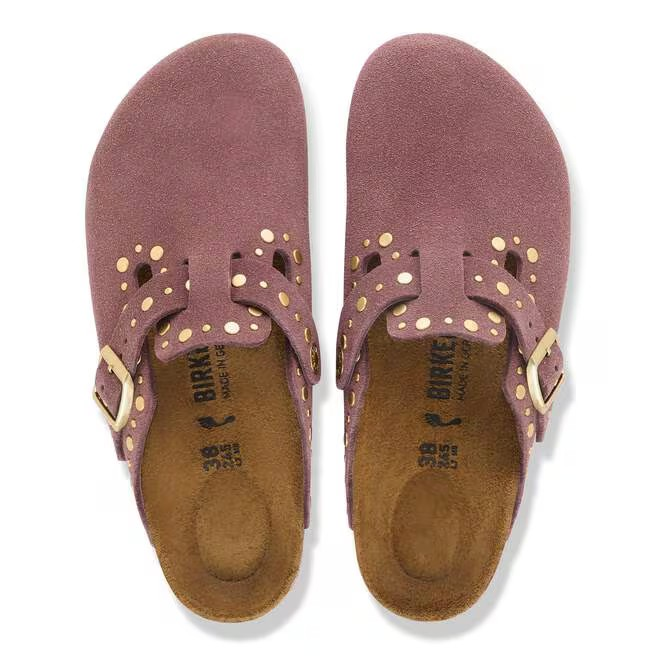 Boston Rivet - Suede Pepper - Etroite