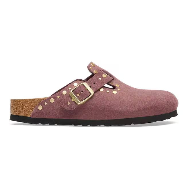 Boston Rivet - Suede Pepper - Etroite