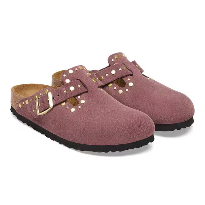 Boston Rivet - Suede Pepper - Etroite