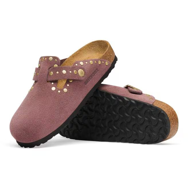 Boston Rivet - Suede Pepper - Etroite