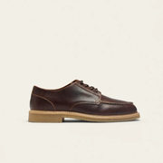 Alwin - Cuir pull-up grainé marron