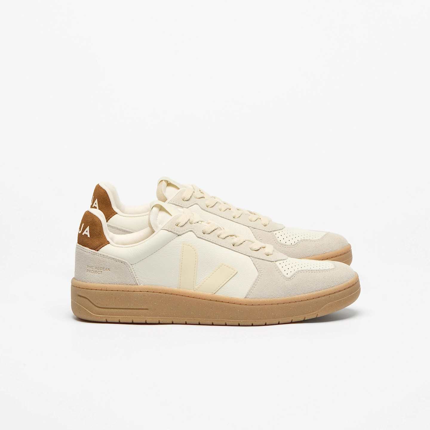 V82 LEATHER PURE CALCAIRE COGNAC