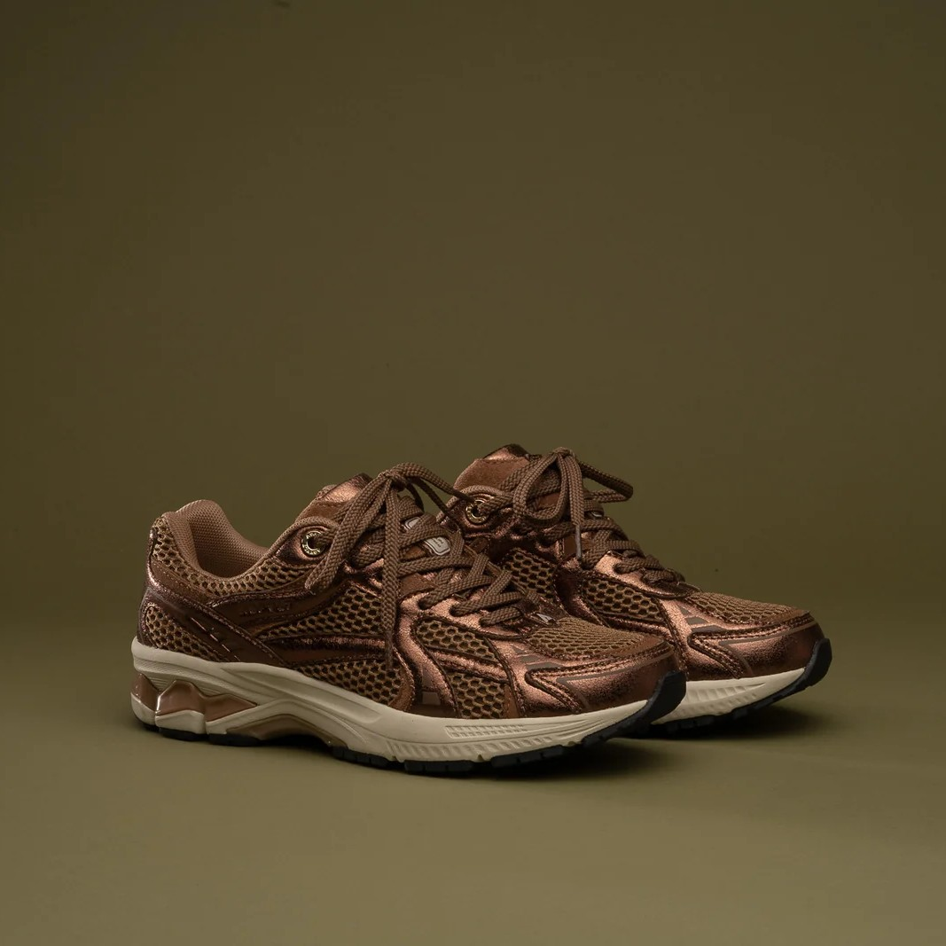 CITY RUN DARK WINE METALLIC/TAN