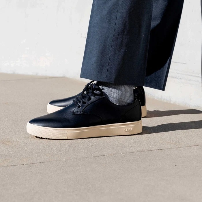 ELLINGTON SP BLACK MILLED LEATHER