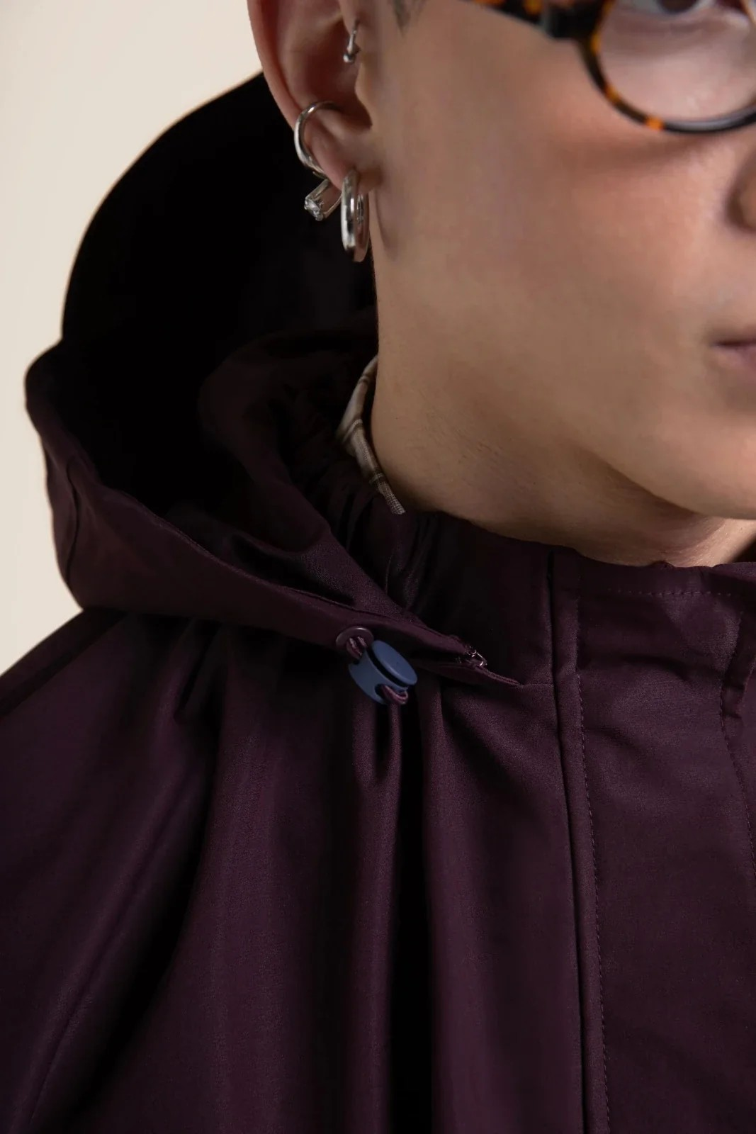 Garance - Veste Bombers - Cassis
