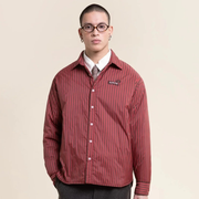Walter - Surchemise matelassé - Rayé Rouge