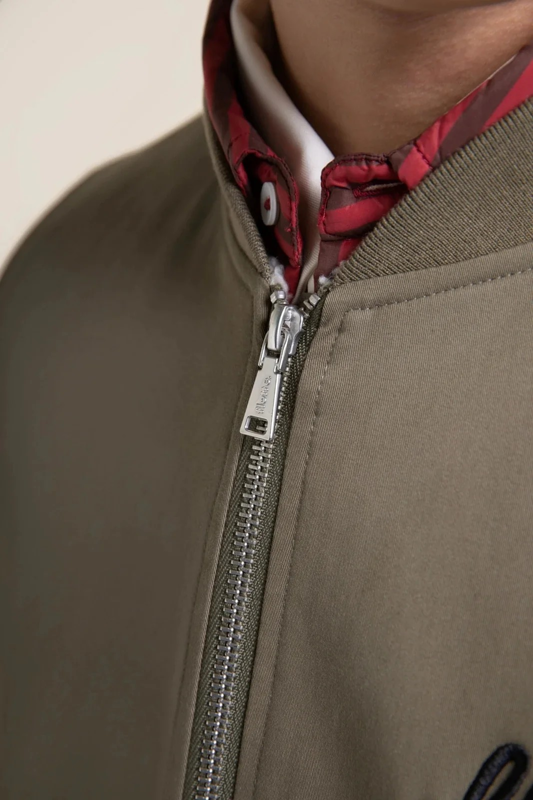 Turot - Gilet sans manche sherpa - Kaki