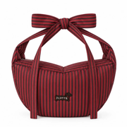 Bow Bag - Rayé Rouge