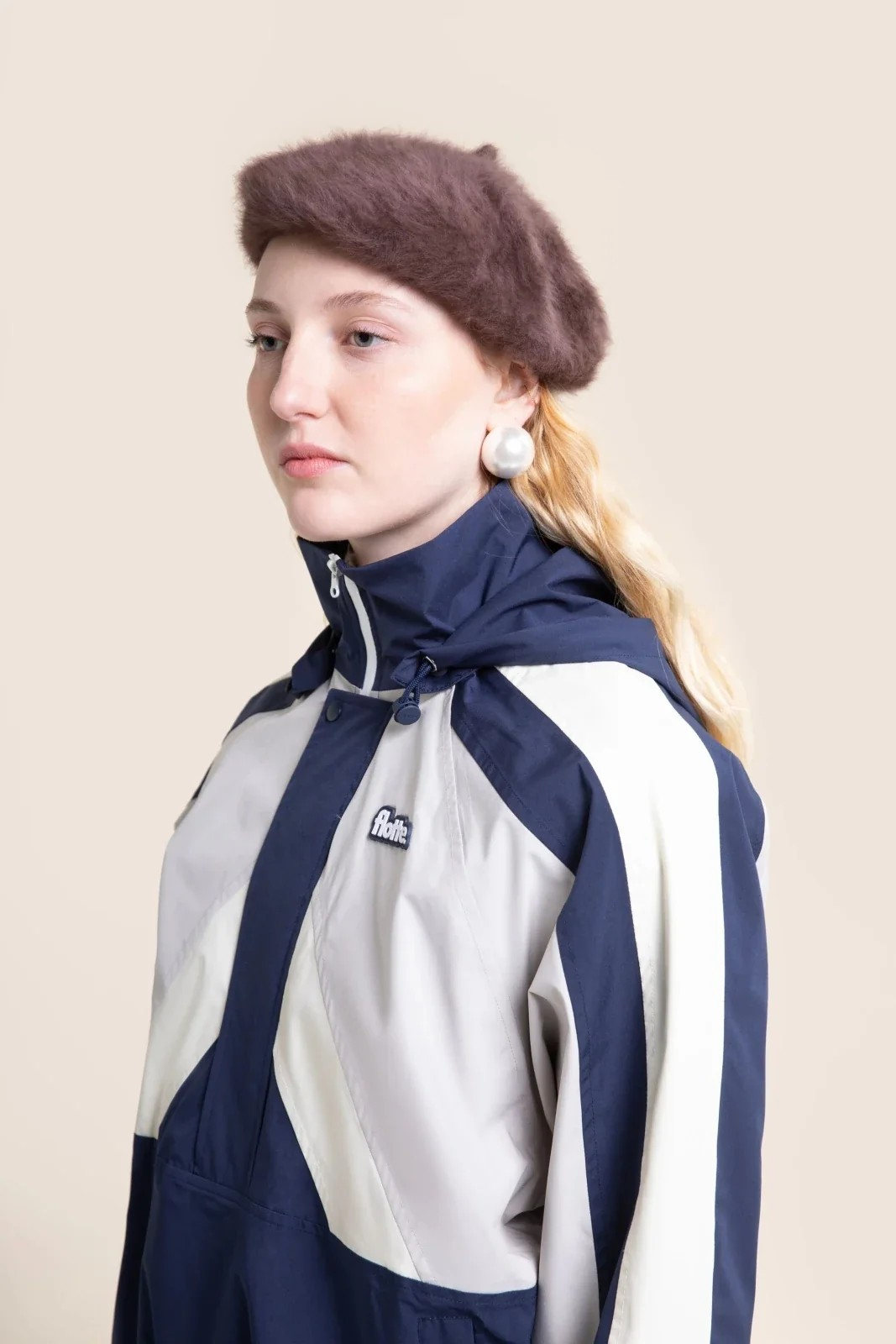 Abbesses - Veste Imperméable - Argile