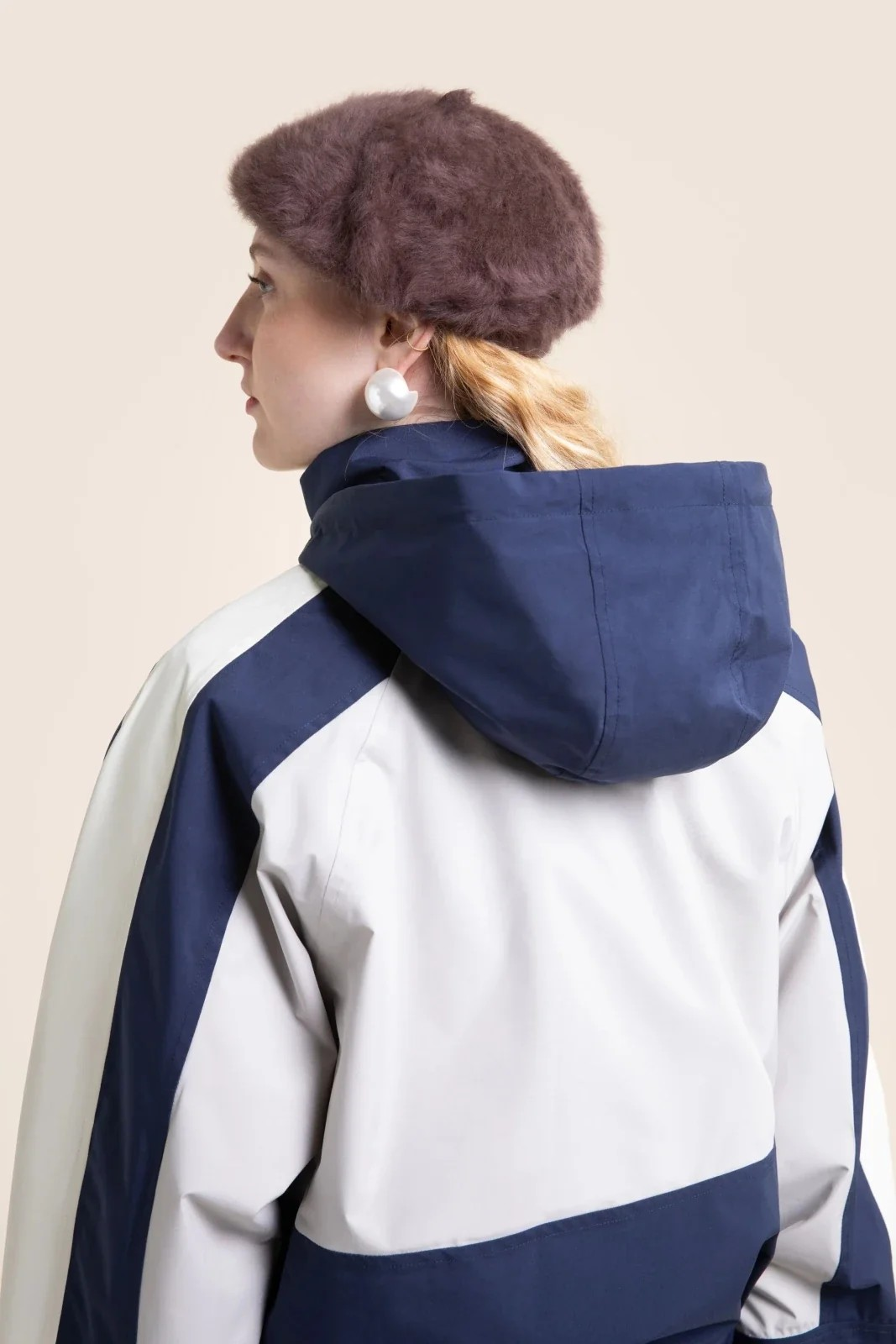 Abbesses - Veste Imperméable - Argile