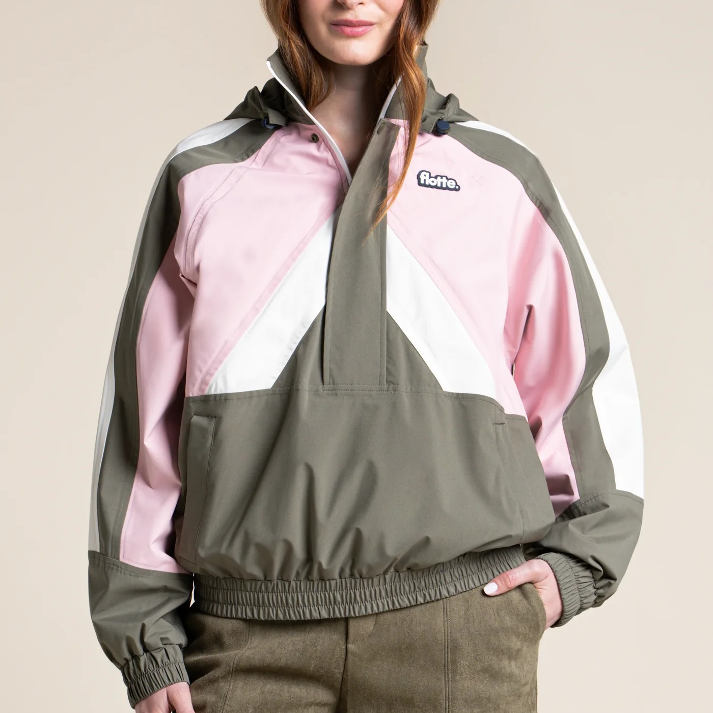 Abbesses - Veste Imperméable - Kaki