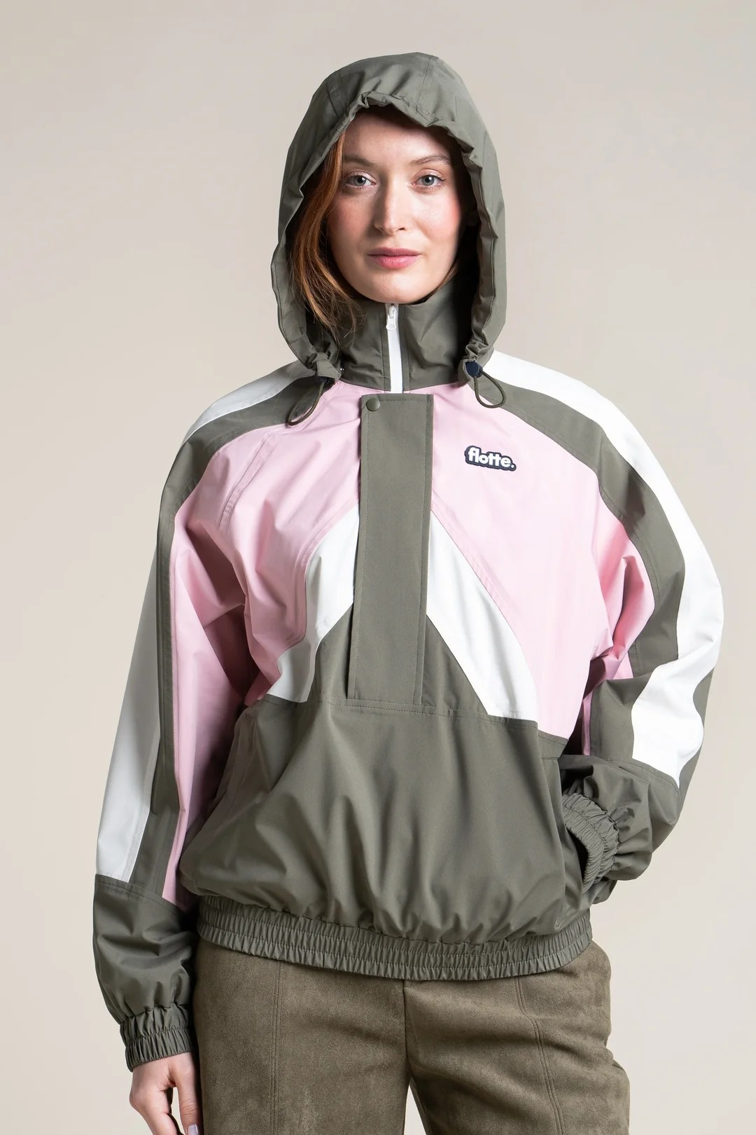 Abbesses - Veste Imperméable - Kaki