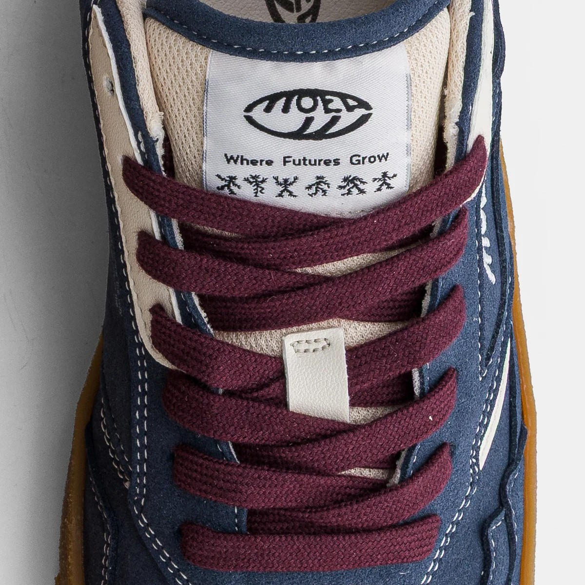 Origin Low - Night Suede & Beige - Grapes