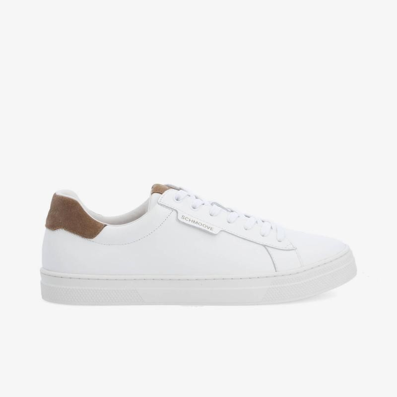 SPARKLE SNEAKER M WHITE/TAUPE