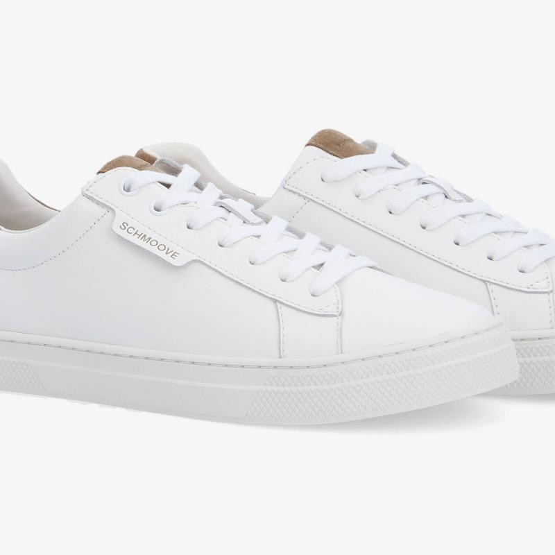 SPARKLE SNEAKER M WHITE/TAUPE