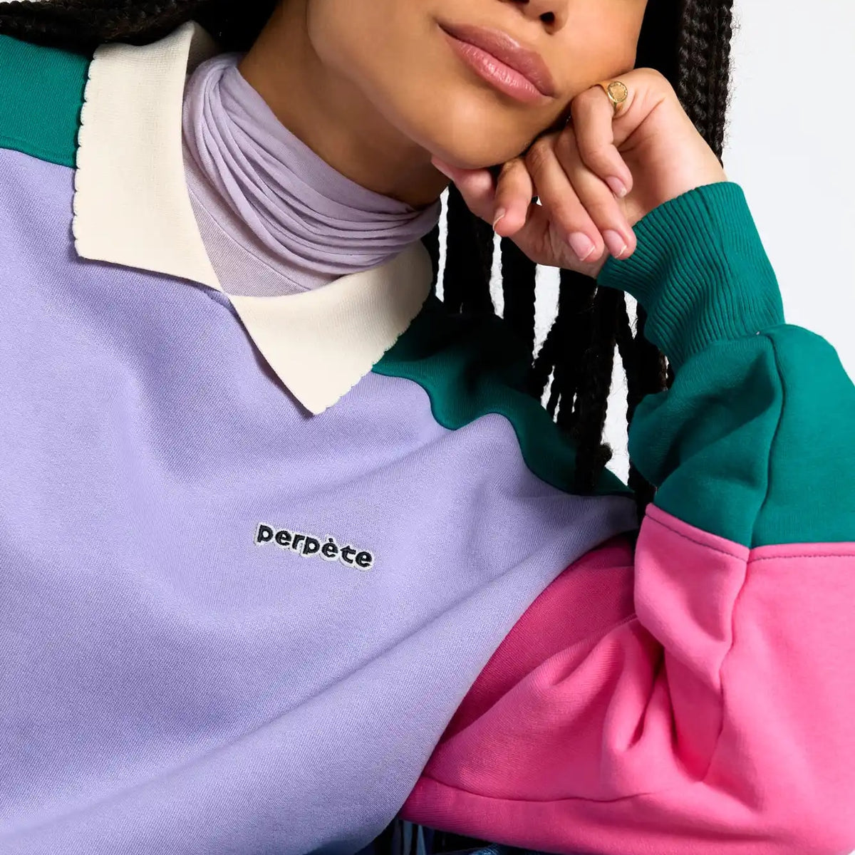 PERPETE Sweat Mel - Lilas - 1