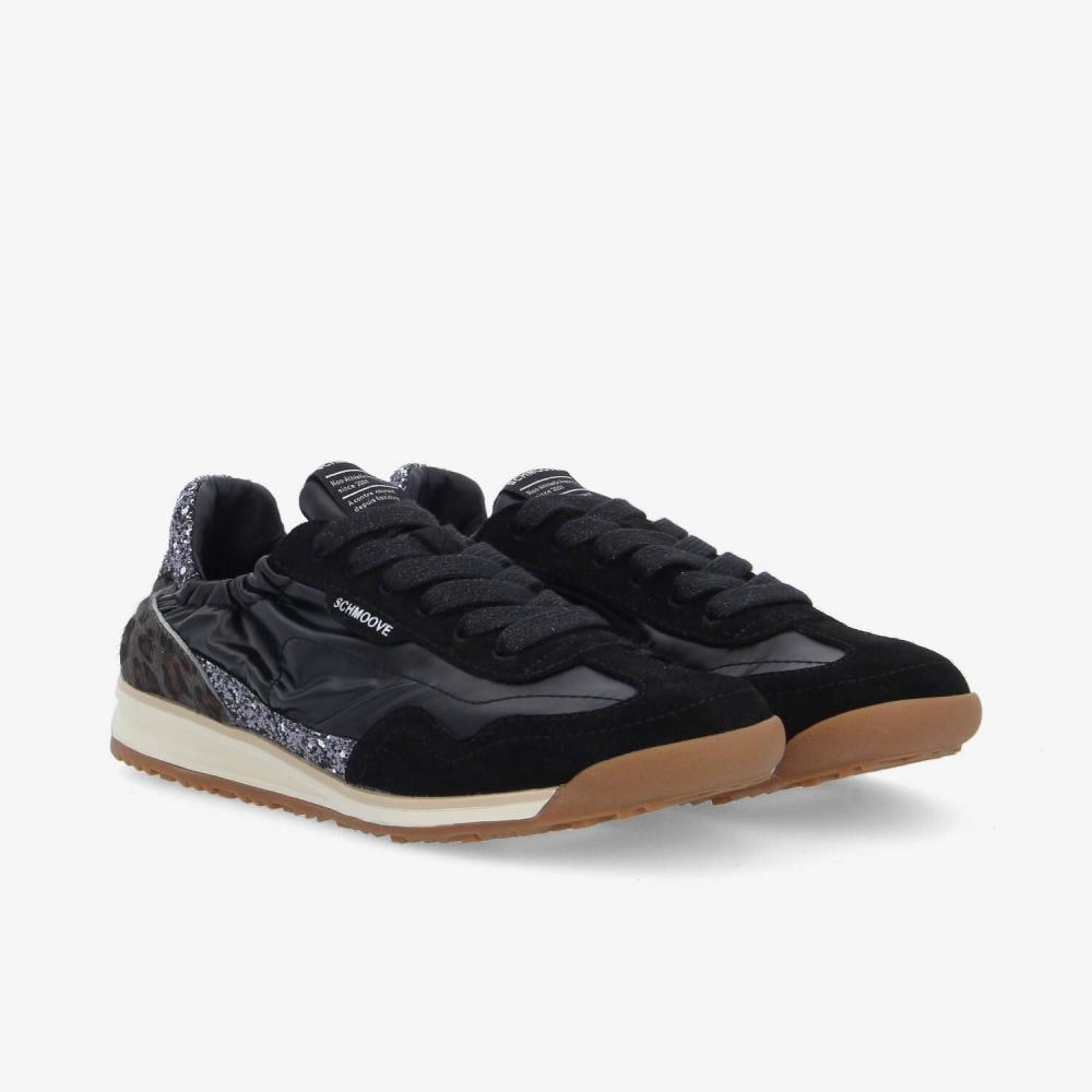 SCHMOOVE WOMAN CAMDEN SNEAKER W BLACK/ANTHACIT - 2