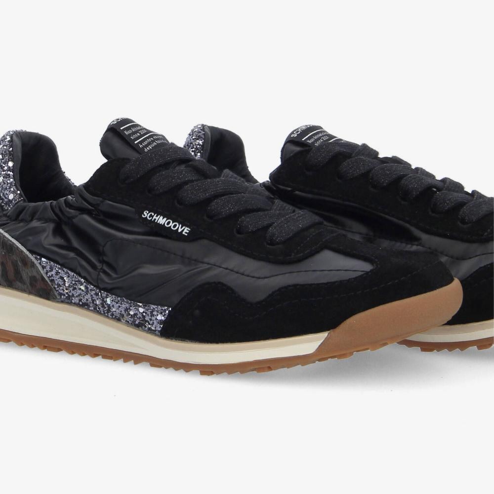 SCHMOOVE WOMAN CAMDEN SNEAKER W BLACK/ANTHACIT - 4