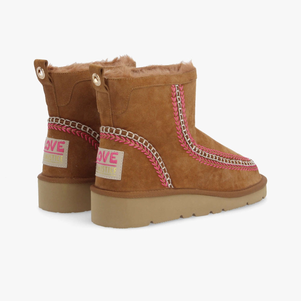 ARMISTICE IRIS BOOTS W CAMEL - 3