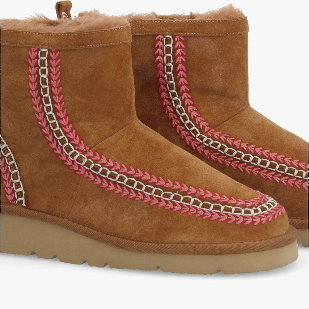 ARMISTICE IRIS BOOTS W CAMEL - 5