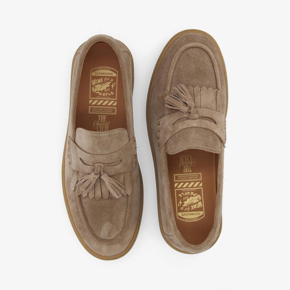 SCHMOOVE LOAFLY LOAFER M TAUPE - 5