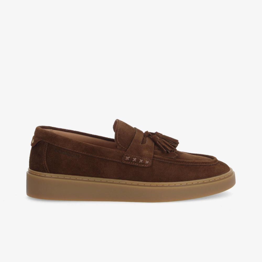 SCHMOOVE LOAFLY LOAFER M DARK BROWN - 1