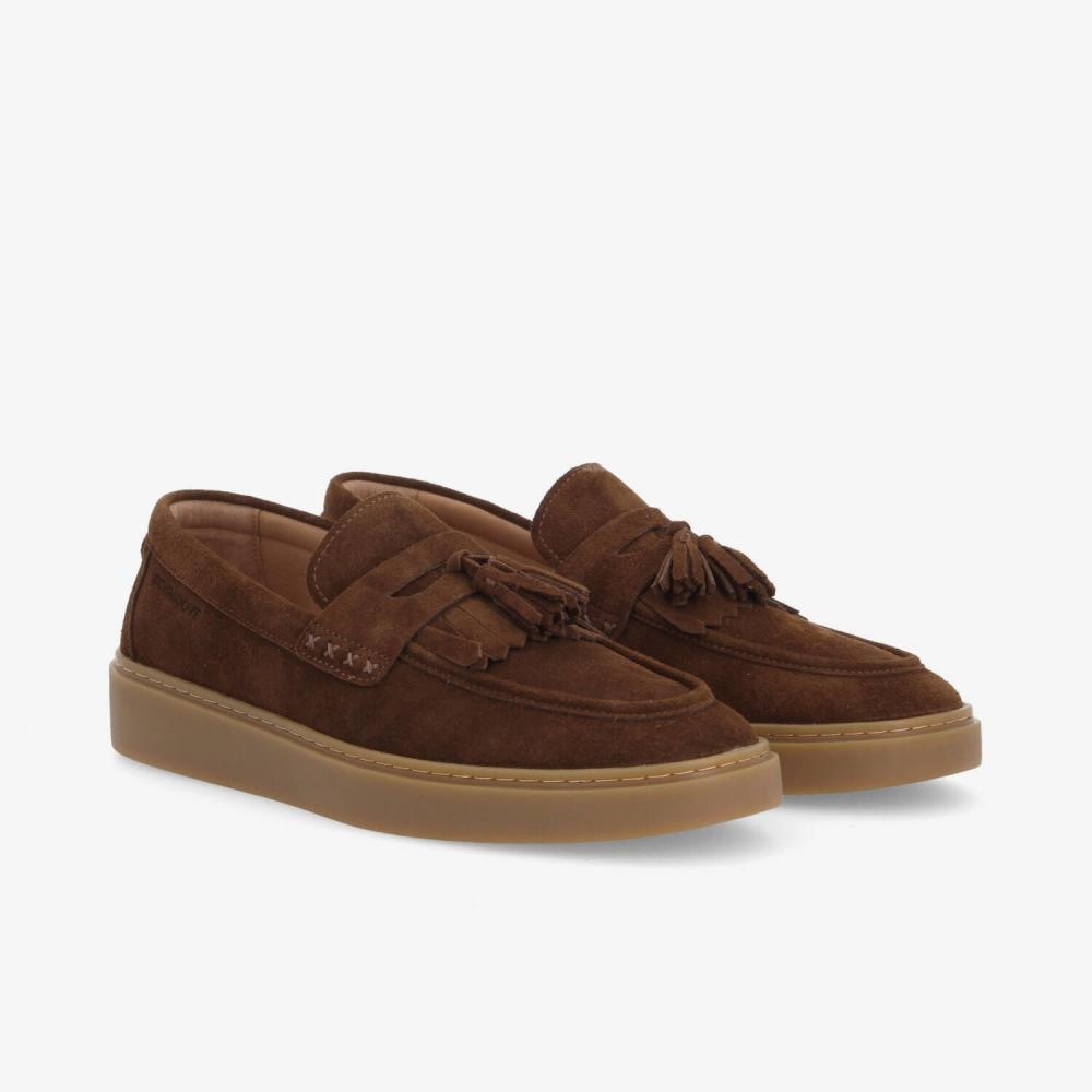SCHMOOVE LOAFLY LOAFER M DARK BROWN - 2