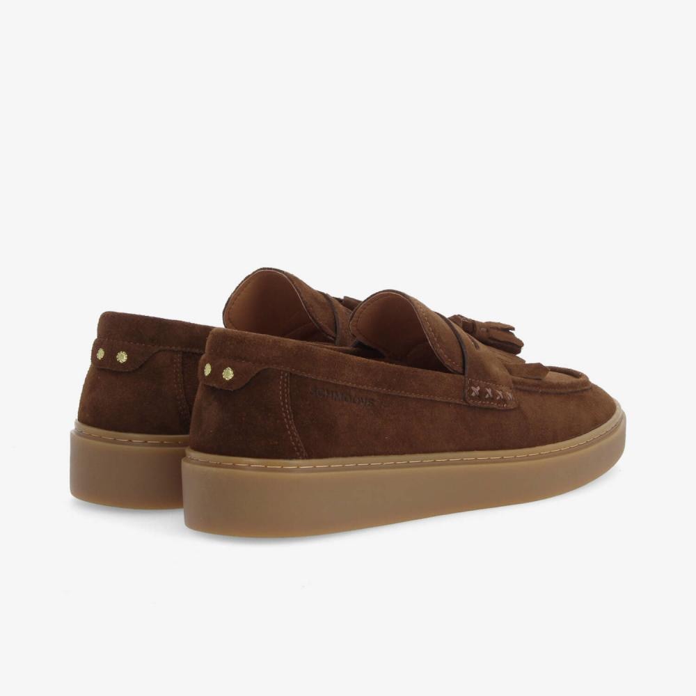 SCHMOOVE LOAFLY LOAFER M DARK BROWN - 3