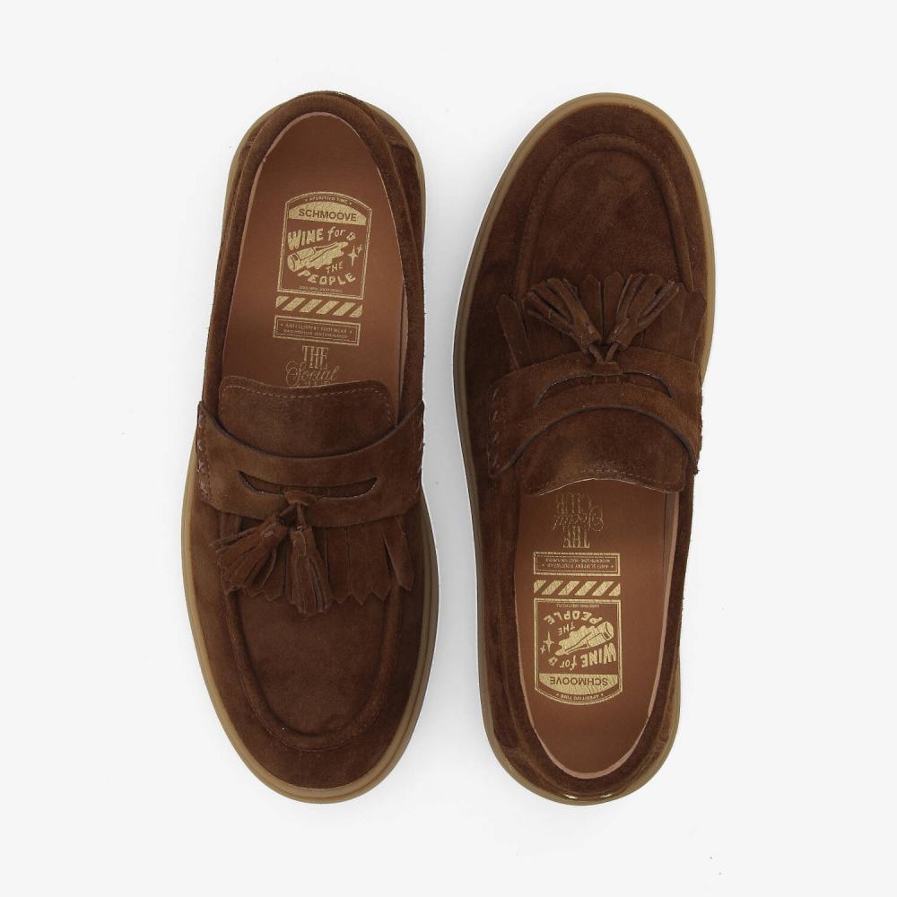 SCHMOOVE LOAFLY LOAFER M DARK BROWN - 4