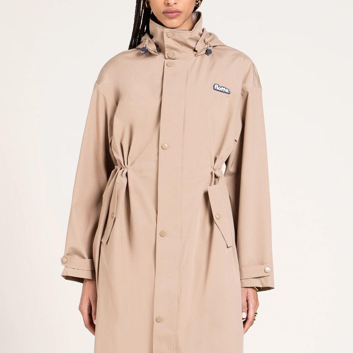 FLOTTE Solférino - Parka Imperméable - Sahara - 1