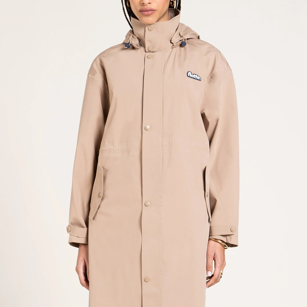 FLOTTE Solférino - Parka Imperméable - Sahara - 4