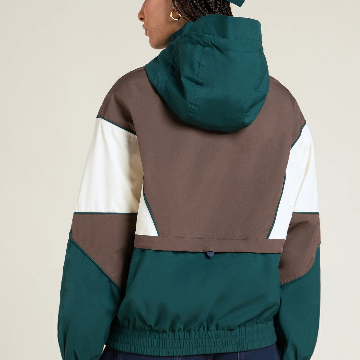 FLOTTE Saint-Martin - Veste Imperméable - Sapin/Chocolat - 2