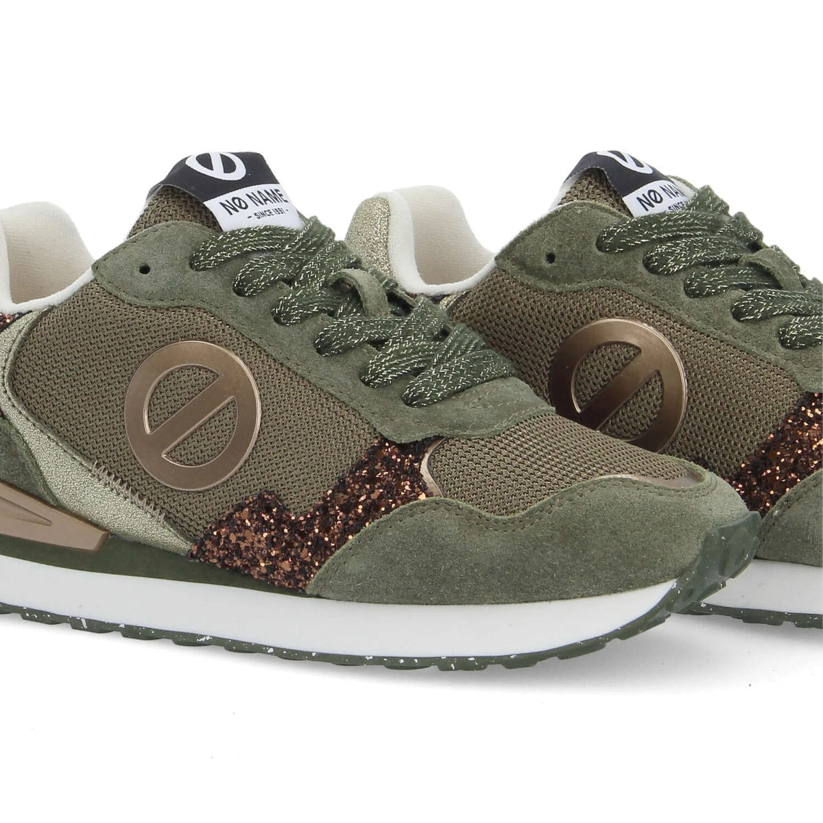 NO NAME TOVA RUNNER W KAKI/OLIVE/BRONZE - 4
