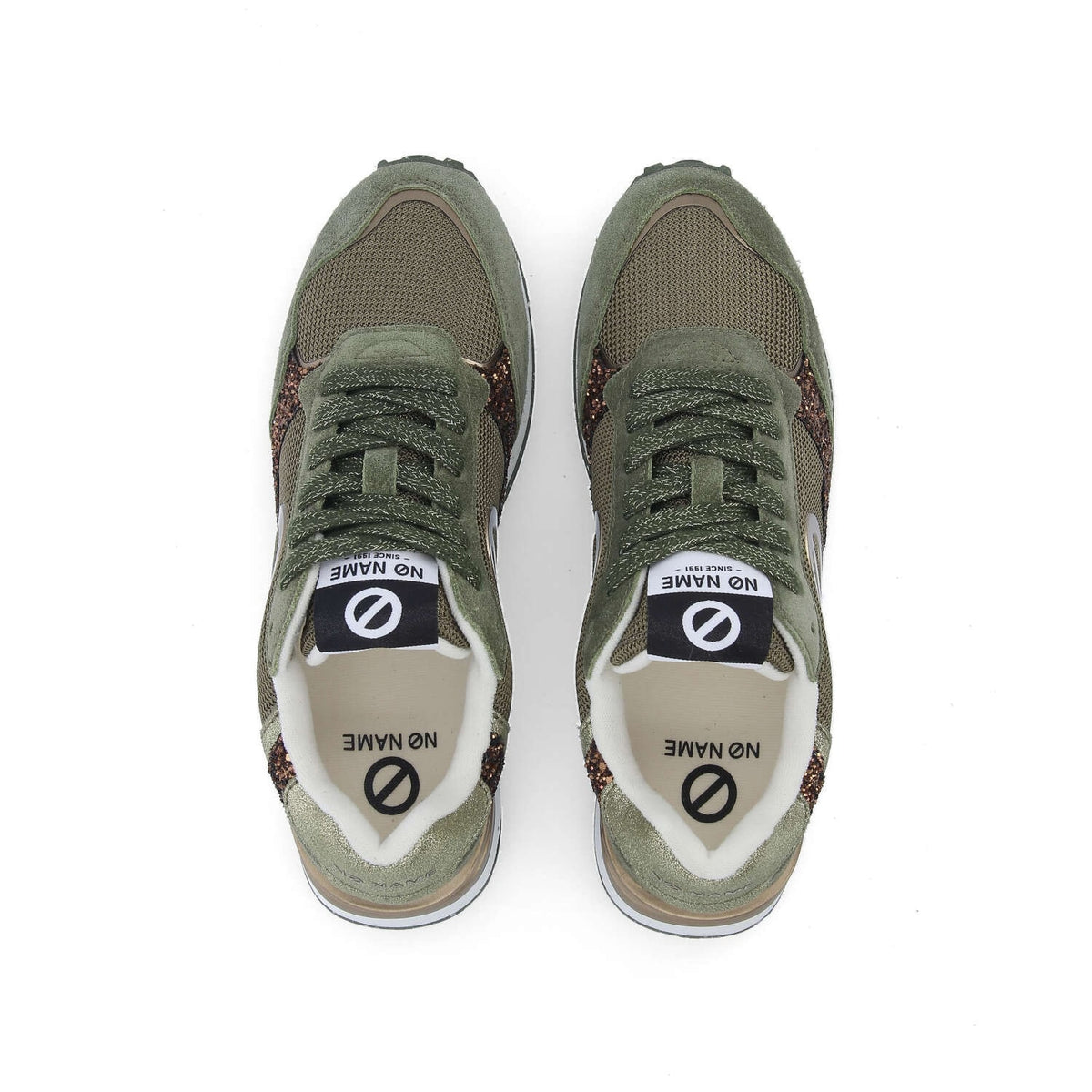 NO NAME TOVA RUNNER W KAKI/OLIVE/BRONZE - 5